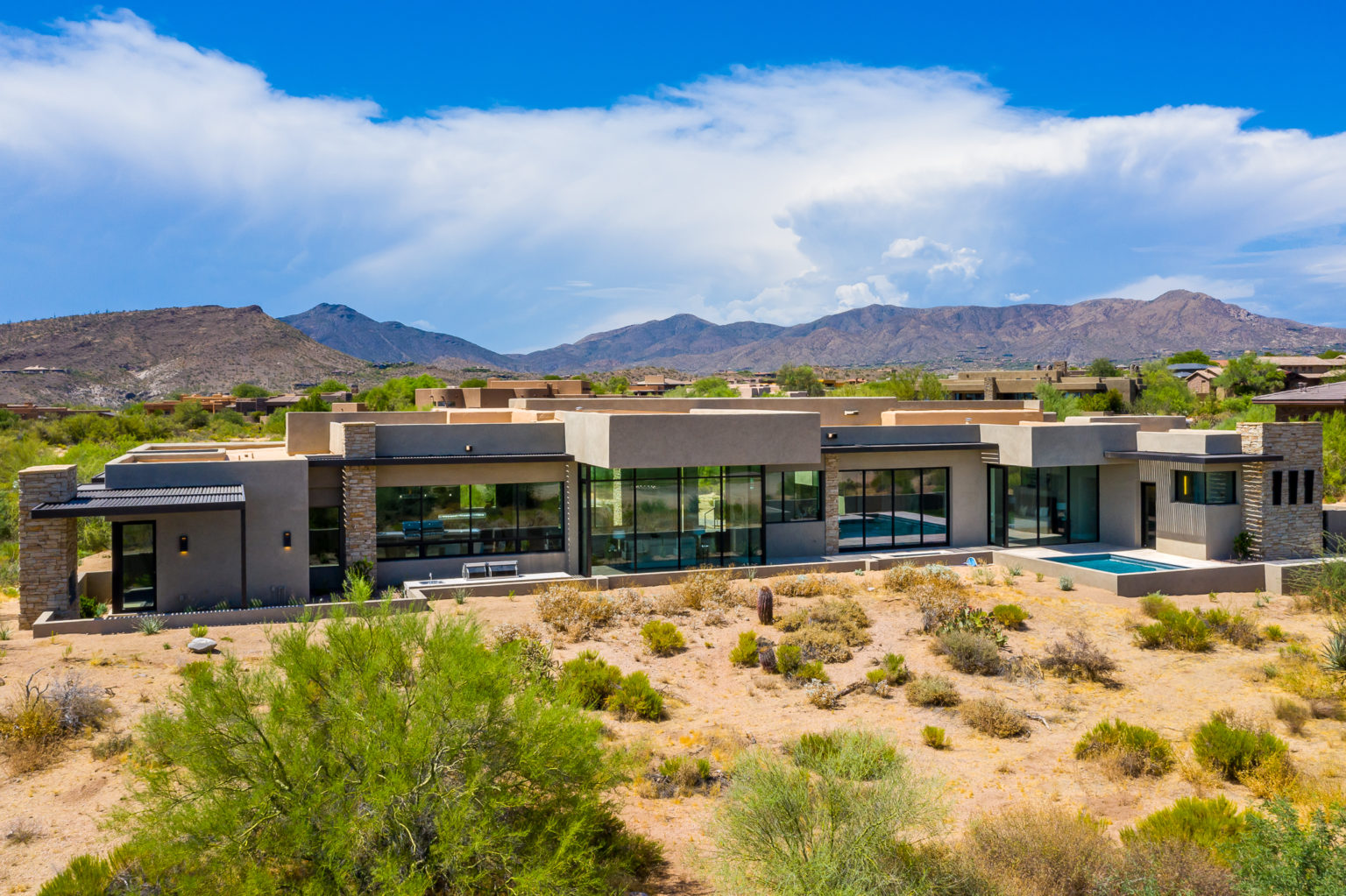 Desert Mountain Village of Sunrise Luxury Living Homes